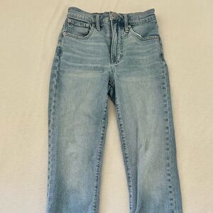 Madewell Women's Straight Leg Jeans - Light Blue